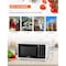 Commercial Chef 0.9 cu ft. Countertop Microwave Oven, White CHM9MW - alternate 7
